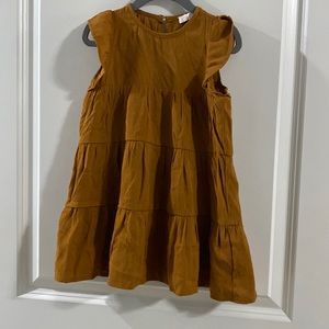 Gb girl dress color brown  size 3t